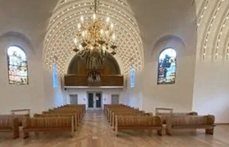 Skibet i Sundby Kirke